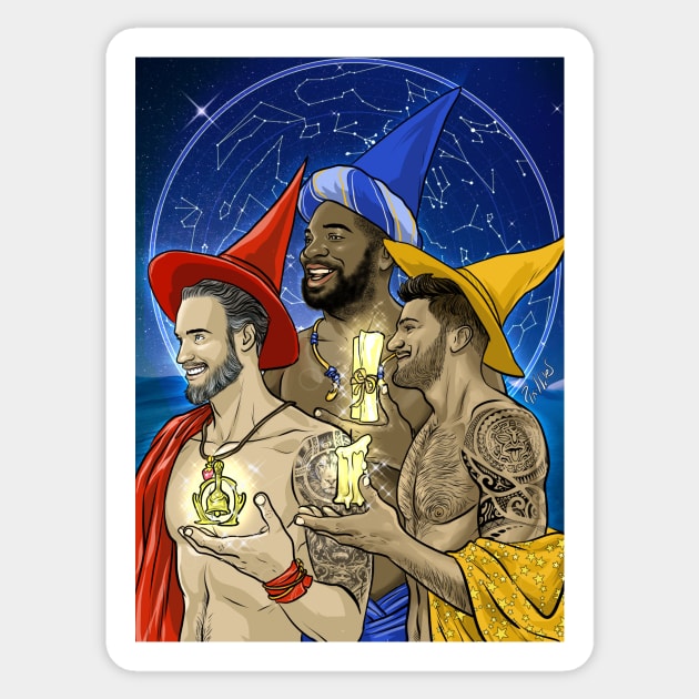 Three Magi Sticker by JoeBoy101